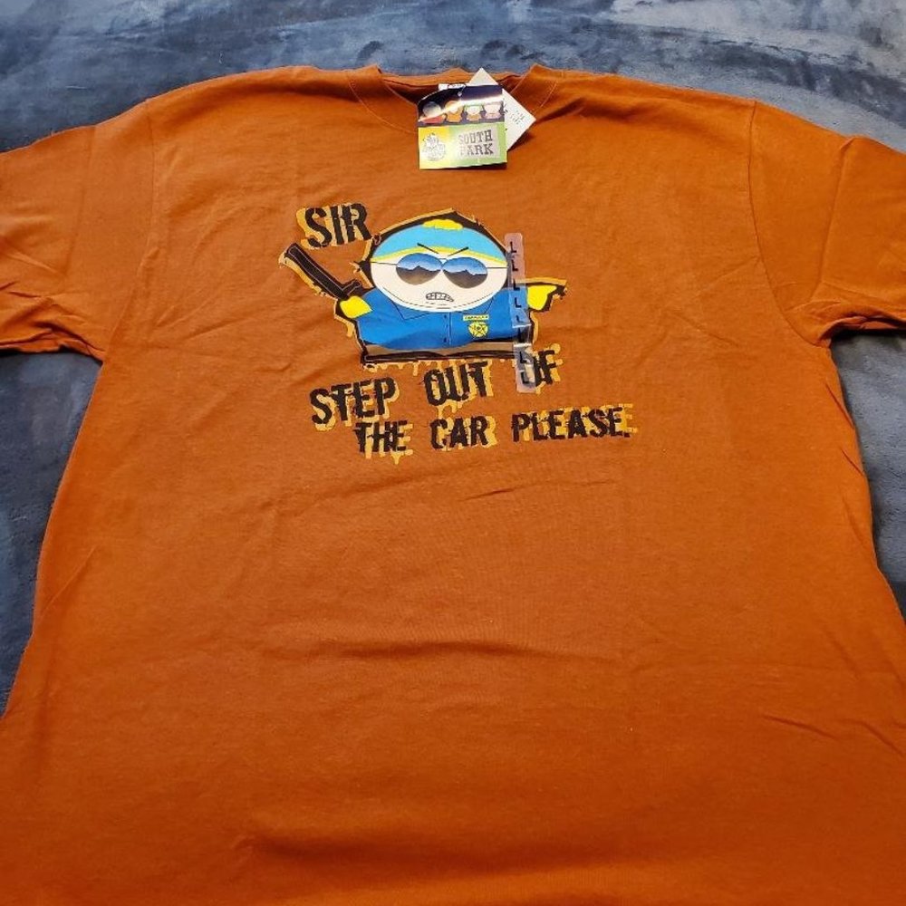 VINTAGE SOUTH PARK CARTMAN T SHIRT - LARGE - NWT